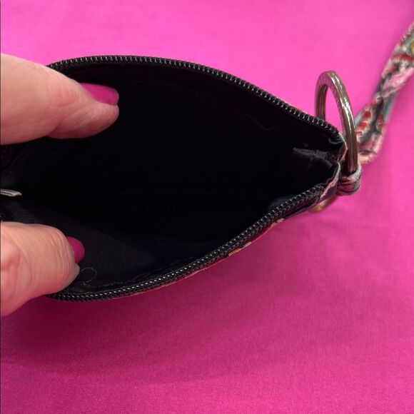 Vera Bradley Parisian Paisley ID Holder with Lanyard - Picture 3 of 3